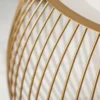 Runder Couchtisch STORAGE 40cm gold weiß Metall Tablett Beistelltisch mit Stauraum handmade