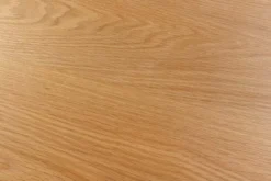 Runder Esstisch ATELIER 120cm natur Eiche schwarz Metall