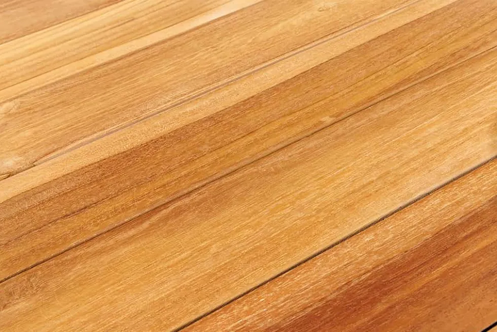 Runder Esstisch EMPIRE TEAK 120cm braun Teakholz Indoor Outdoor wetterfest