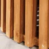 Runder Esstisch EMPIRE TEAK 140cm braun Teakholz Indoor Outdoor wetterfest