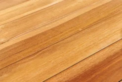 Runder Esstisch EMPIRE TEAK 140cm braun Teakholz Indoor Outdoor wetterfest