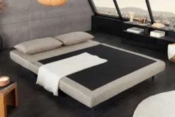 Schlafsessel SMART MULTIFUNCTION 140cm champagner Vogue Seiden Samtstoff