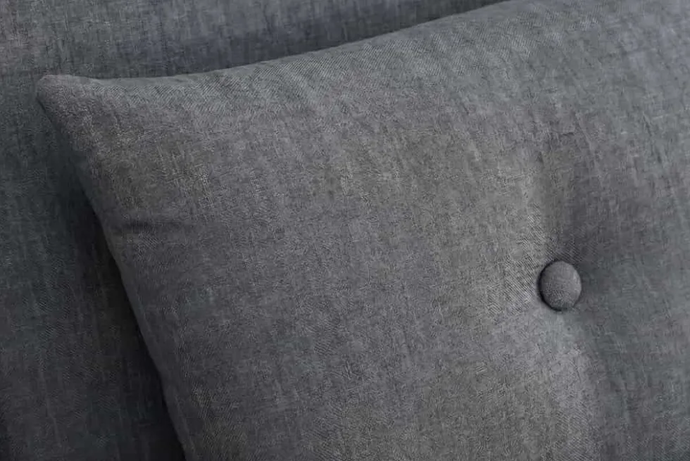 Schlafsessel SMART MULTIFUNCTION 100cm grau Vogue Seiden Samtstoff