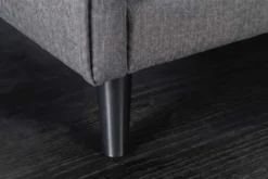Schlafsessel SMART MULTIFUNCTION 140cm grau Vogue Seiden Samtstoff