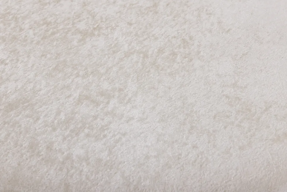 Sessel LUNA 65cm beige Bouclé Polsterhocker mit klappbarer Rückenlehne und Stauraum