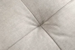 Sofa mit Schlaffunktion SMART 140cm champagner beige hochwertiger Vogue Seiden Samtstoff