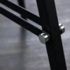 Stehlampe BIG STUDIO 170cm schwarz Blattsilber-Optik Industrial Design