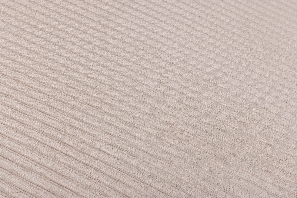 XXL Sofa mit Schlaffunktion APARTMENT beige Cord inkl. Bettkasten und Kissen